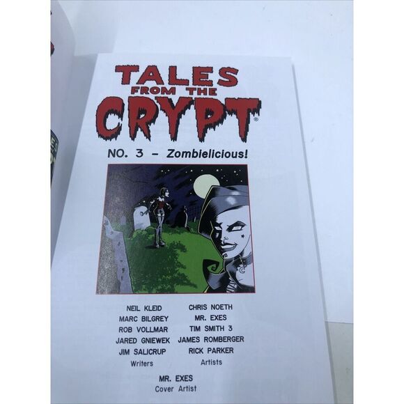 TALES FROM THE CRYPT #3 SC Papercut The Crypt-Keeper 2008 Zombielicious Series - Picture 10 of 10